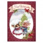 Preview: Weihnachtskarte  "Mausweihnacht #2" , 10,5 x 14,8 cm,  Postkarte