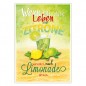 Preview: Postkarte "Wenn Dir das Leben eine Zitrone schenkt, mach Limonade draus.", 10,5 x 14,8 cm