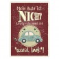 Preview: Postkarte "Mein Auto ist nicht dreckig - das nennt sich "used look!".", 10,5 x 14,8 cm