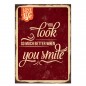 Preview: Postkarte " You look so much better, when you smile.", 10,5 x 14,8 cm