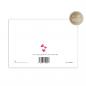 Preview: Midi-Karte " ♥ lichen Glückwunsch", Doppelkarte inkl. Briefumschlag