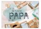 Preview: Grußkarte "Für den besten Papa der Welt." Klappkarte incl. Umschlag