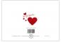 Preview: Karte Zum Valentinstag "Ich liebe Dich!" incl. rotem Briefumschlag