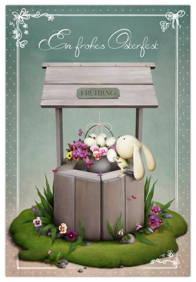 Osterkarte - Postkarte 17,5 x 12 cm "Easter Surprise"