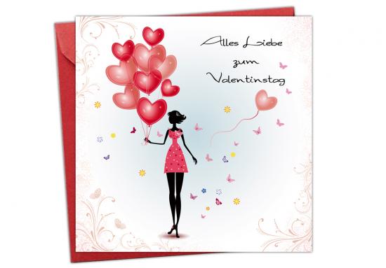 Valentinskarte " My Valentine No.2"