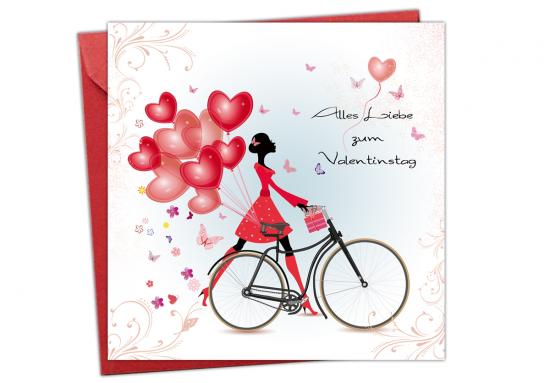 Valentinskarte " My Valentine No.5"