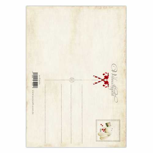 Postkarte "Jolly Christmas No. 3" 10,5 x 14,8 cm