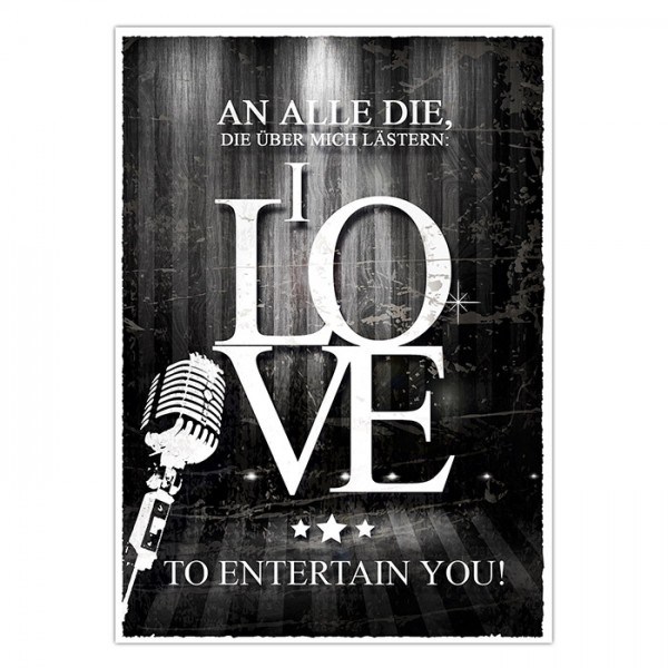 37++ I love to entertain you sprueche info