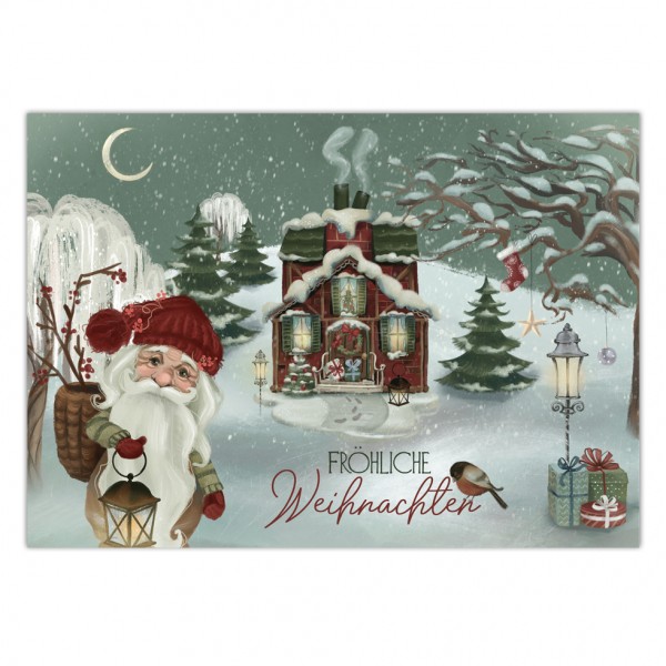 Weihnachtskarte  "Christmas Tale #1" Postkarte 10,5 x 14,8 cm