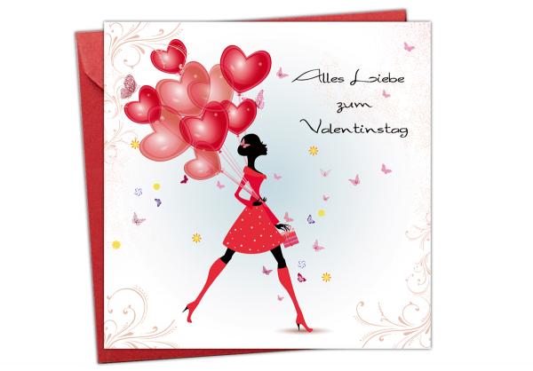 Valentinskarte " My Valentine No.3"