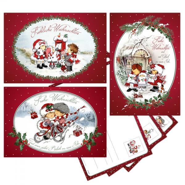 Weihnachtskarten Fotografische/Humor/Traditionell/Bumper Box Sortimente 